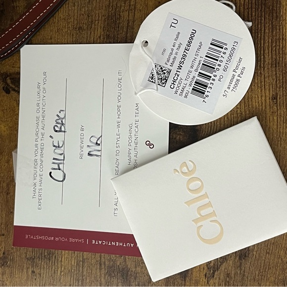 Like new Chloe small woody Tote - Picture 15 of 15